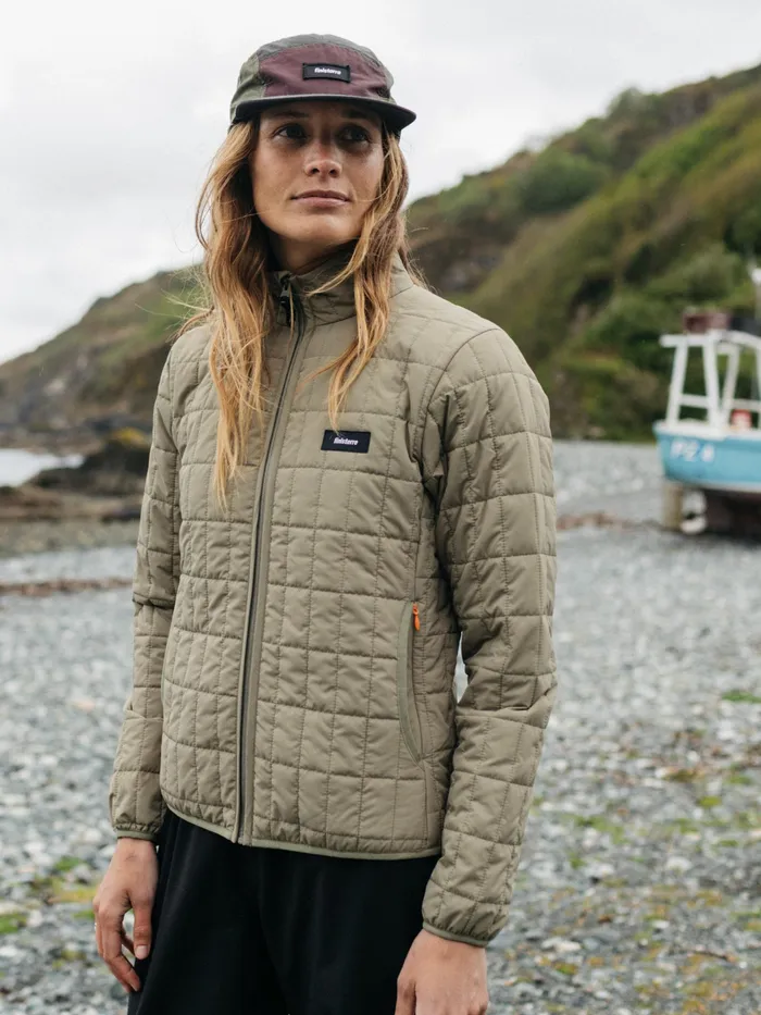 Finisterre Jackets and Coats Women Firecrest Jacket Willow Green