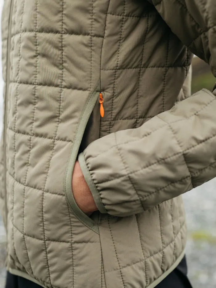Finisterre Jackets and Coats Women Firecrest Jacket Willow Green