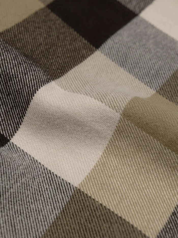 Finisterre Shirts Men Beardsmore Shirt Willow Green Check