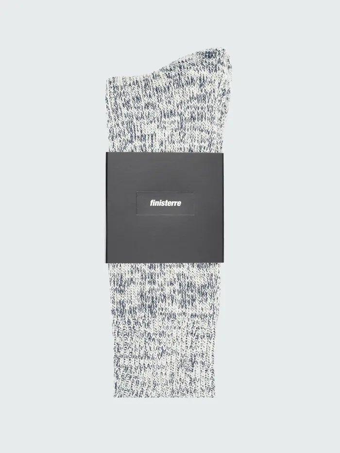 Finisterre Socks MenWomen Kelson Sock Navy Marl