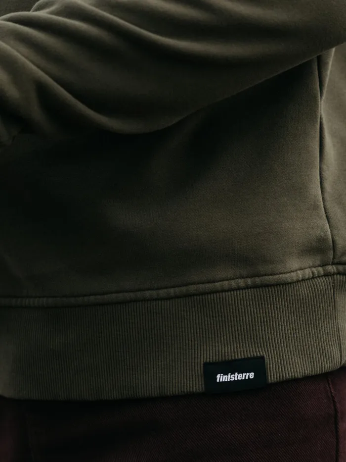 Finisterre Sweaters Men Coho Sweatshirt Olive
