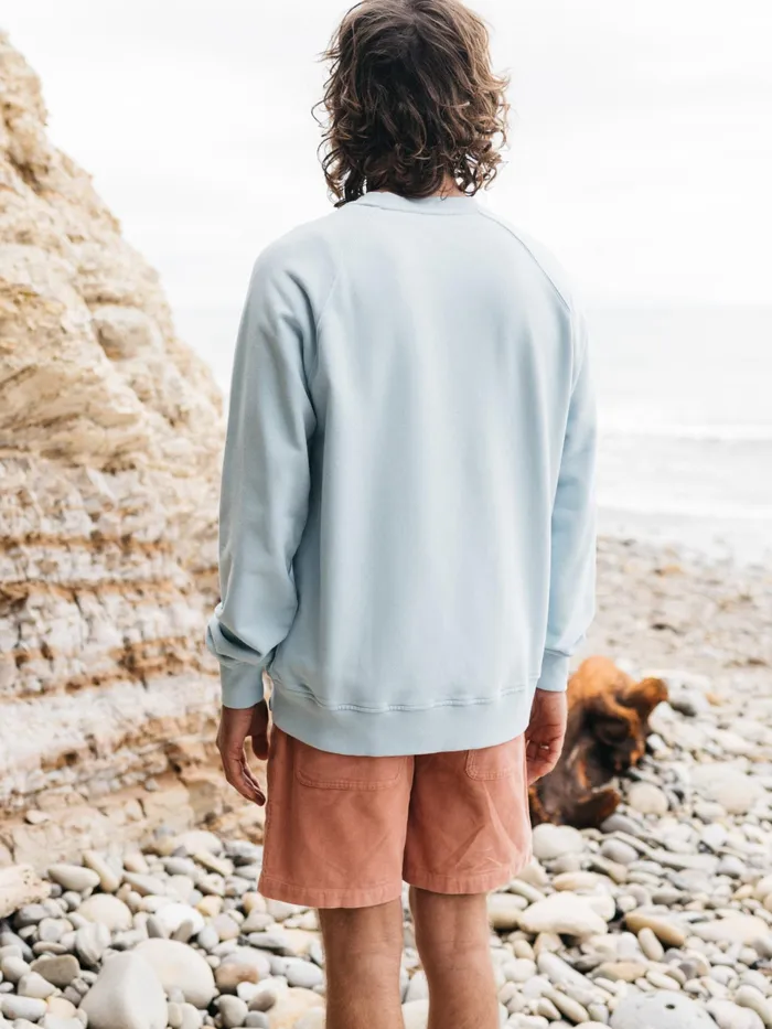 Finisterre Sweaters Men Coho Sweatshirt Sky