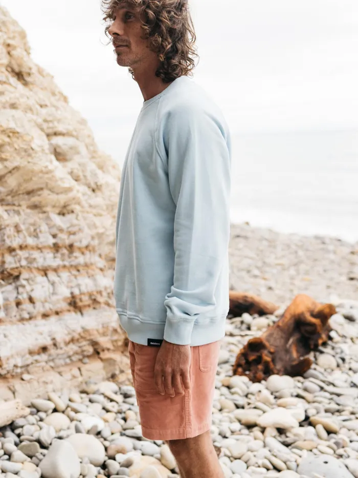 Finisterre Sweaters Men Coho Sweatshirt Sky