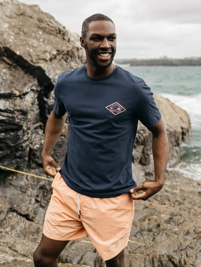 Finisterre Swim Shorts and Board Shorts Men Atlas Swim Shorts Reef Pink