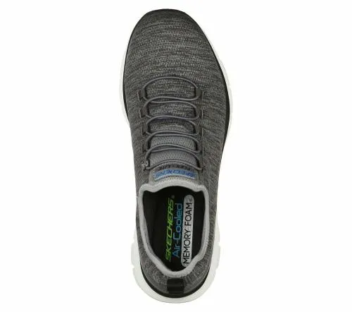 Flex Advantage 40 8211 Contributor Gray Black Men SKECHERS SlipOn