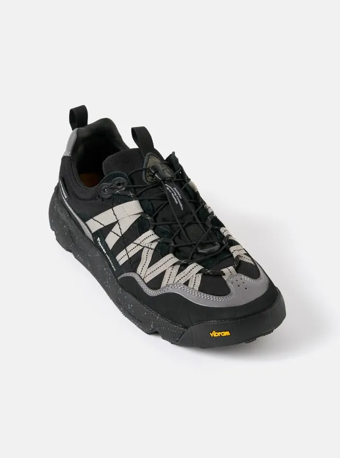 Flower Mountain Iwano Uni In AnthraciteAcciaio SuedeNylon Men Universal Works Footwear
