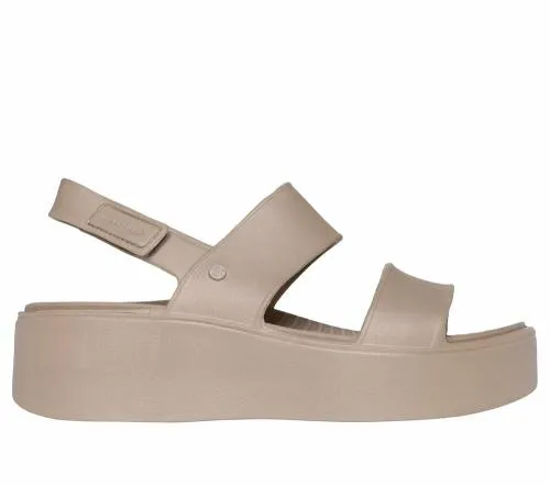 Foamies Arch Fit Upbeat 8211 Sunrise Taupe Women SKECHERS Wedges