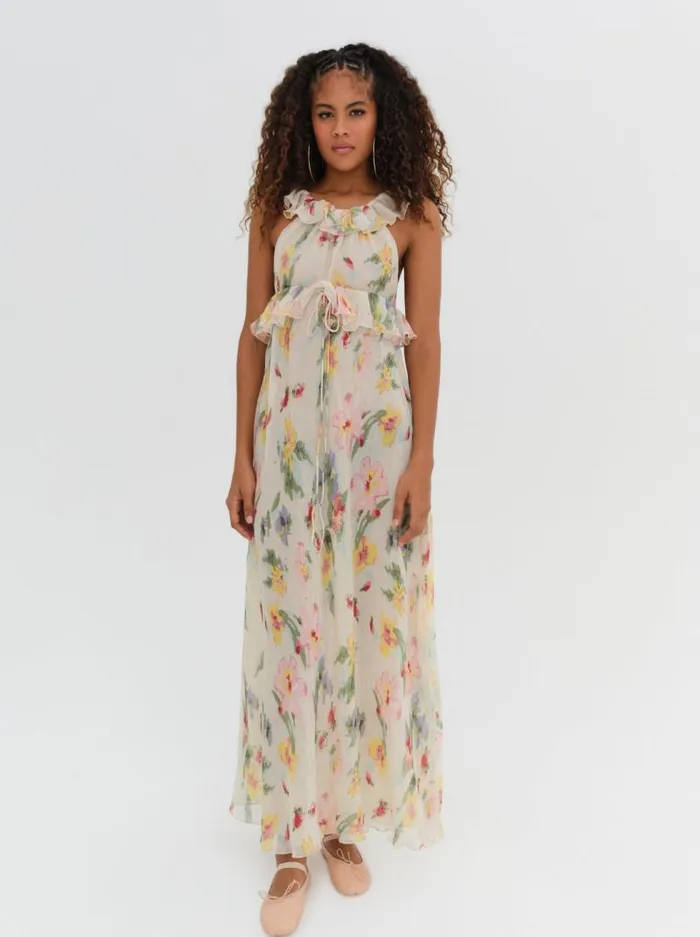 For Love and Lemons Dresses Abby Maxi Dress Multi 8211 Women