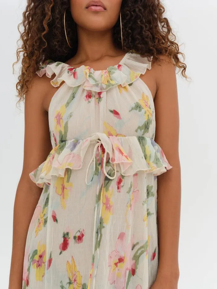 For Love and Lemons Dresses Abby Maxi Dress Multi 8211 Women