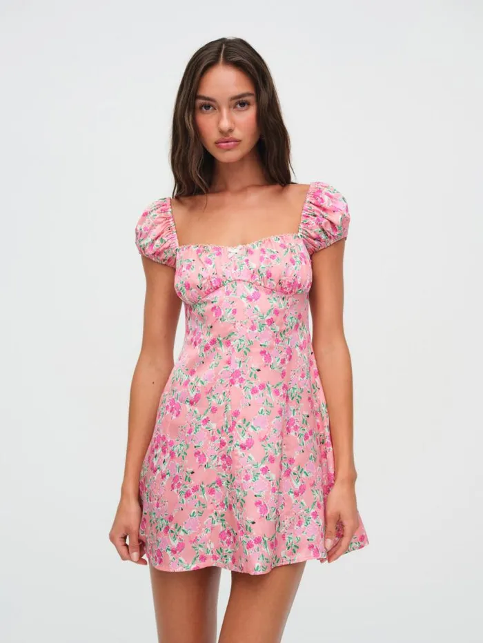 For Love and Lemons Dresses Antonia Mini Dress Pink 8211 Women For Love and Lemons Dresses Antonia Mini Dress Pink 8211 Women