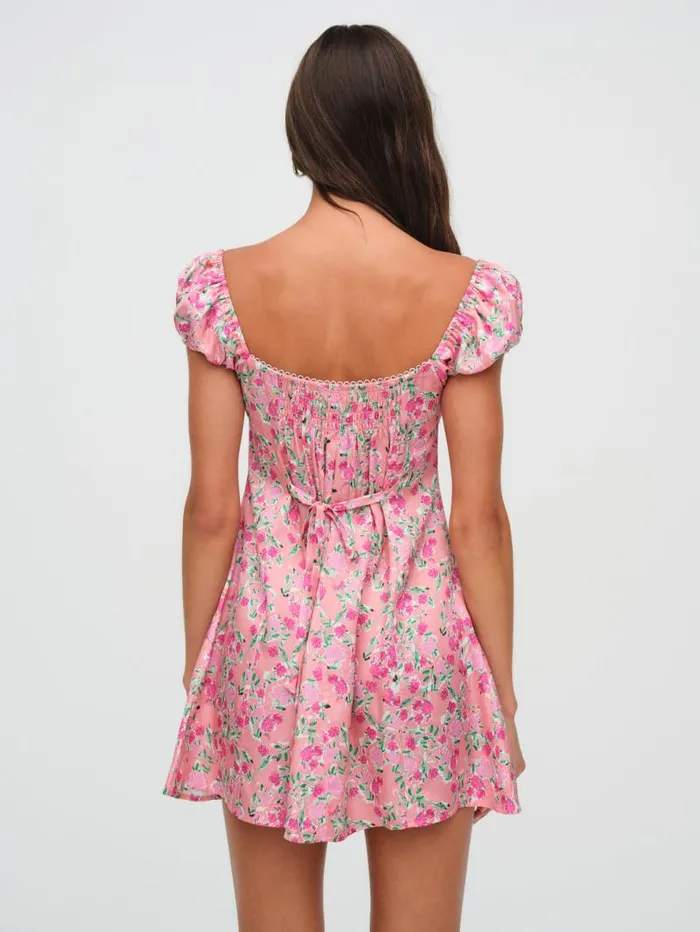 For Love and Lemons Dresses Antonia Mini Dress Pink 8211 Women For Love and Lemons Dresses Antonia Mini Dress Pink 8211 Women