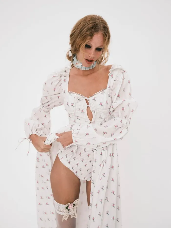 For Love and Lemons Dresses Carlotta Maxi Dress White 8211 Women For Love and Lemons Dresses Carlotta Maxi Dress White 8211 Women