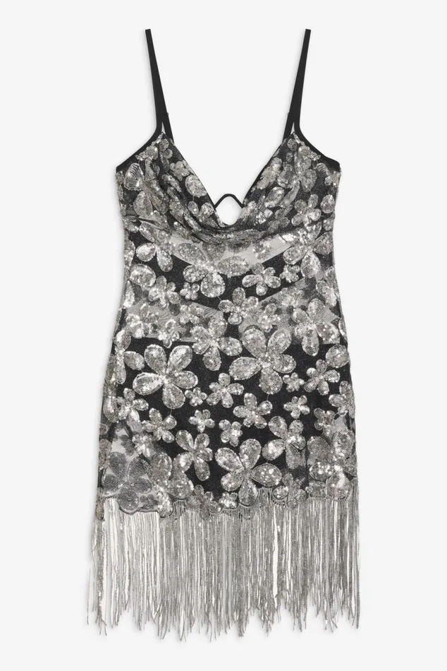 For Love and Lemons Dresses Colette Mini Dress Silver 8211 Women For Love and Lemons Dresses Colette Mini Dress Silver 8211 Women