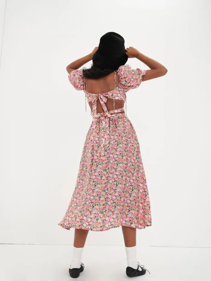 For Love and Lemons Dresses Isadora Midi Dress Multi 8211 Women For Love and Lemons Dresses Isadora Midi Dress Multi 8211 Women