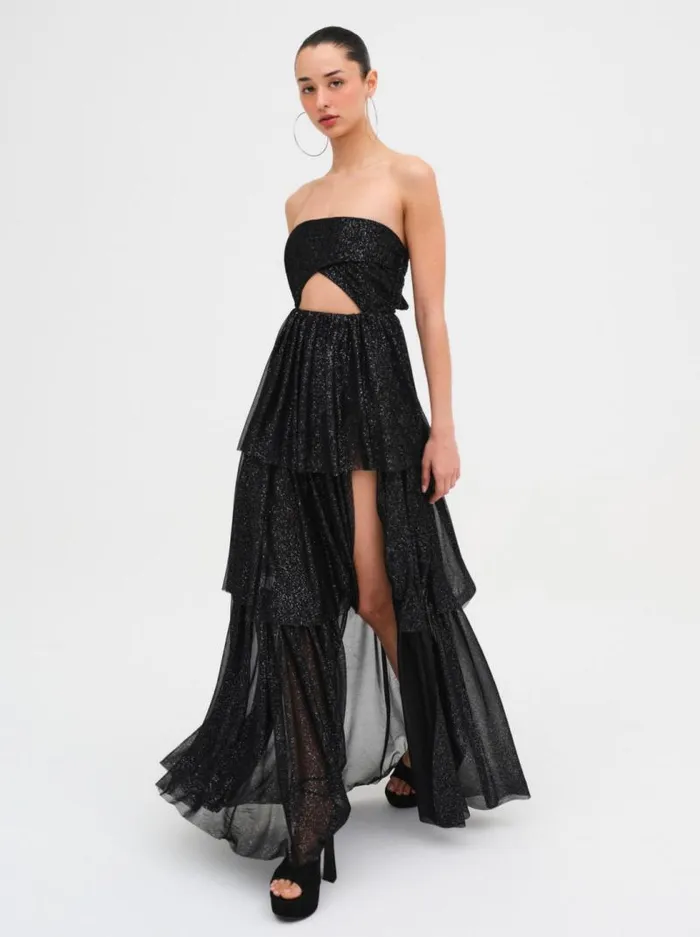 For Love and Lemons Dresses Juni Maxi Dress Black 8211 Women