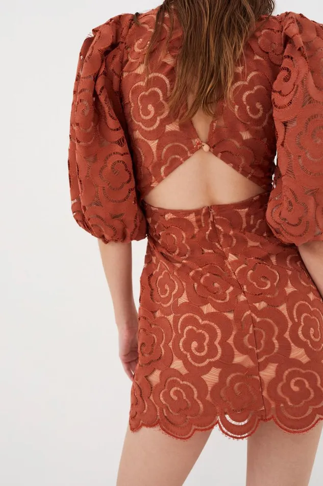 For Love and Lemons Dresses Letitia Mini Dress Red 8211 Women For Love and Lemons Dresses Letitia Mini Dress Red 8211 Women
