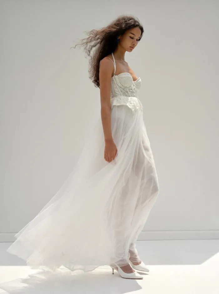 For Love and Lemons Dresses Lily Bridal Dress White 8211 Women For Love and Lemons Dresses Lily Bridal Dress White 8211 Women