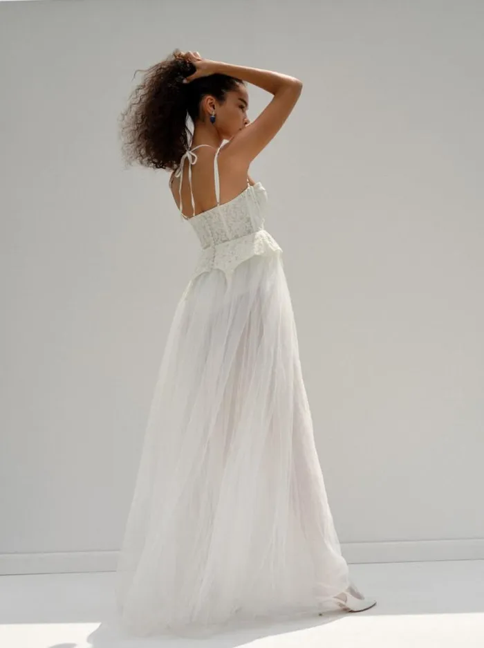 For Love and Lemons Dresses Lily Bridal Dress White 8211 Women For Love and Lemons Dresses Lily Bridal Dress White 8211 Women