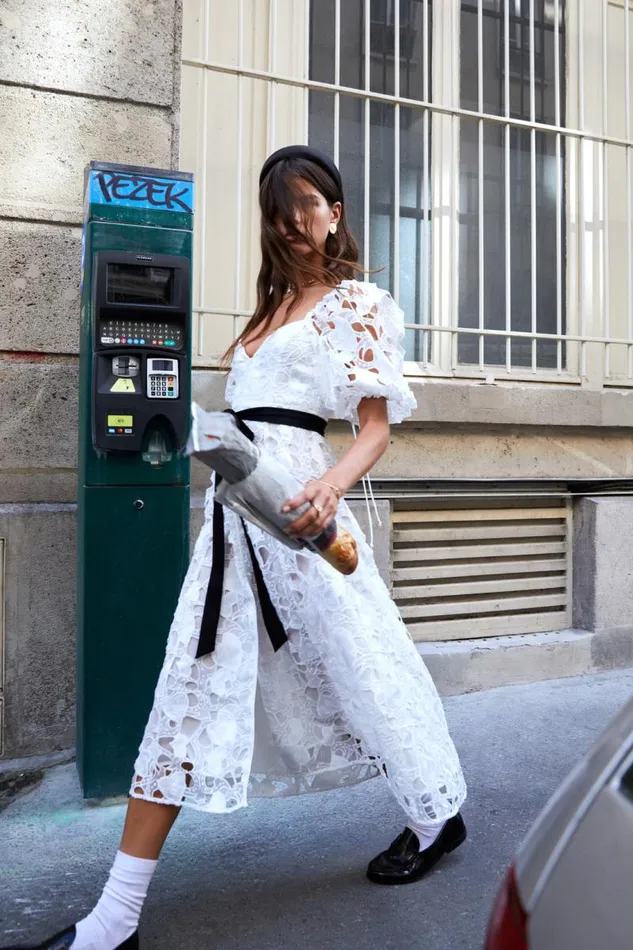 For Love and Lemons Dresses Marlene Midi Dress White 8211 Women For Love and Lemons Dresses Marlene Midi Dress White 8211 Women