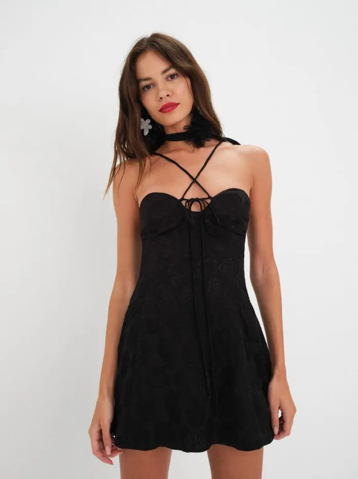 For Love and Lemons Dresses Melody Mini Dress Black 8211 Women For Love and Lemons Dresses Melody Mini Dress Black 8211 Women