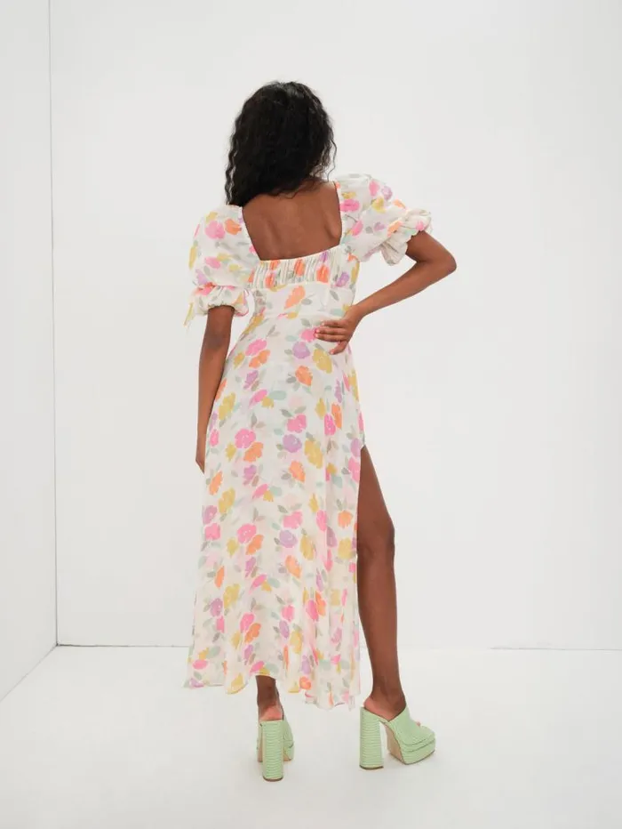 For Love and Lemons Dresses Petal Midi Dress Multi 8211 Women For Love and Lemons Dresses Petal Midi Dress Multi 8211 Women