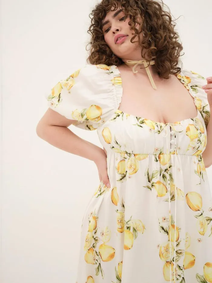 For Love and Lemons Dresses Serafina Mini Dress Yellow 8211 Women For Love and Lemons Dresses Serafina Mini Dress Yellow 8211 Women