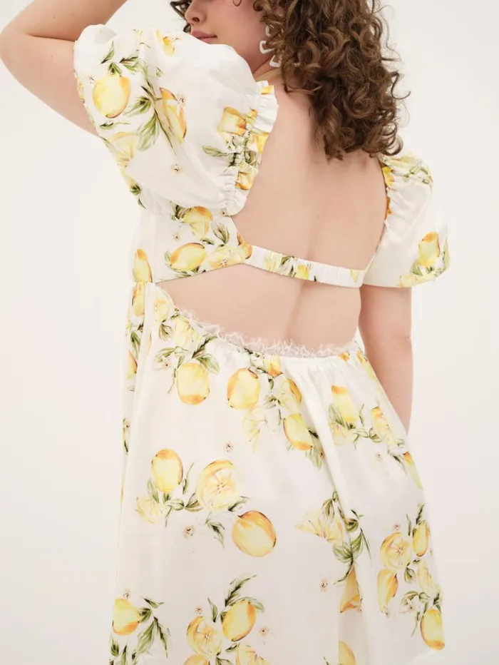 For Love and Lemons Dresses Serafina Mini Dress Yellow 8211 Women For Love and Lemons Dresses Serafina Mini Dress Yellow 8211 Women