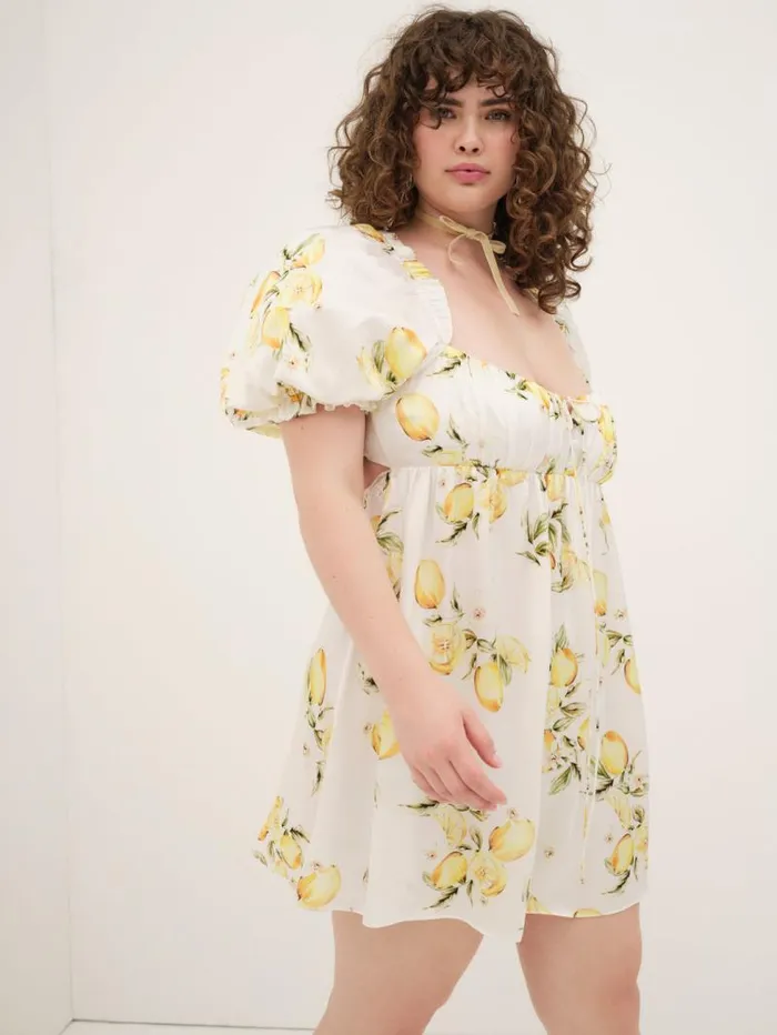 For Love and Lemons Dresses Serafina Mini Dress Yellow 8211 Women For Love and Lemons Dresses Serafina Mini Dress Yellow 8211 Women