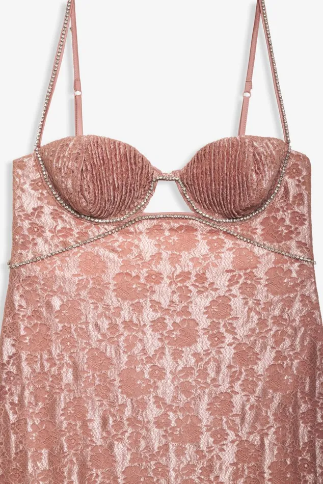 For Love and Lemons Dresses Shai Mini Dress Pink 8211 Women For Love and Lemons Dresses Shai Mini Dress Pink 8211 Women