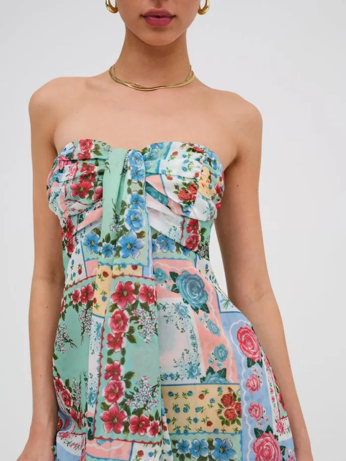 For Love and Lemons Dresses Teagan Mini Dress Multi 8211 Women For Love and Lemons Dresses Teagan Mini Dress Multi 8211 Women