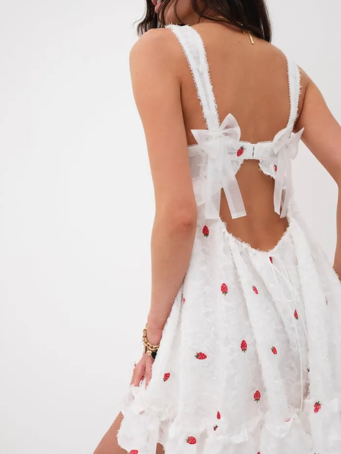 For Love and Lemons Dresses Tesoro Mini Dress White 8211 Women
