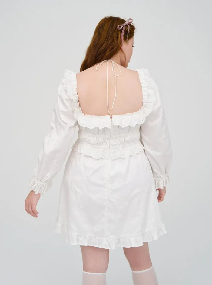 For Love and Lemons Dresses Tiana Mini Dress White 8211 Women For Love and Lemons Dresses Tiana Mini Dress White 8211 Women