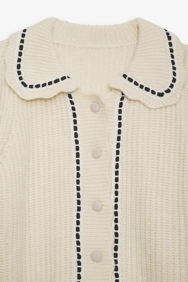 For Love and Lemons Knitwear Jade Cardigan Neutral 8211 Women For Love and Lemons Knitwear Jade Cardigan Neutral 8211 Women