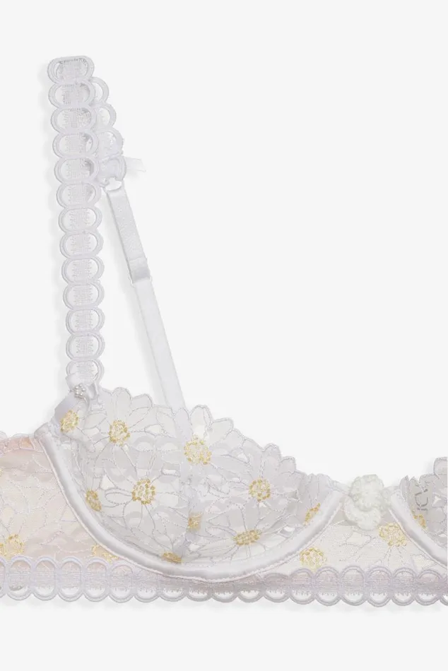 For Love and Lemons Lingerie Christy Underwire Bra White 8211 Women