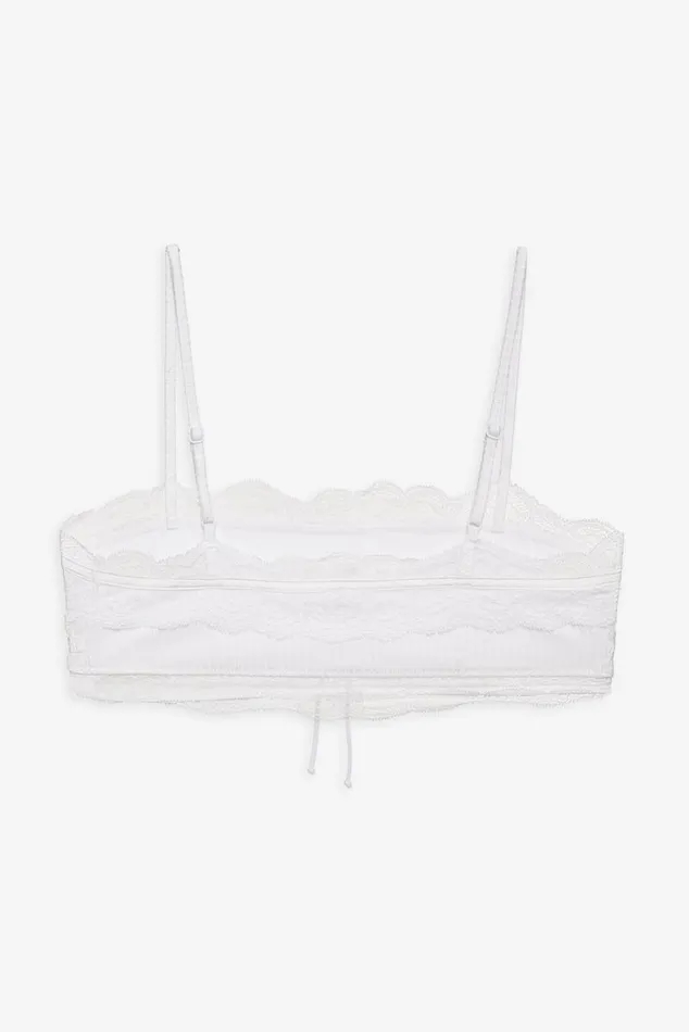 For Love and Lemons Lingerie Dahlia Sleep Bralette White 8211 Women For Love and Lemons Lingerie Dahlia Sleep Bralette White 8211 Women