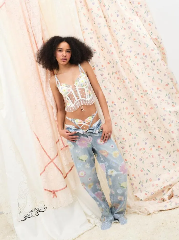For Love and Lemons Lingerie Daisy Blossom Bustier Multi 8211 Women For Love and Lemons Lingerie Daisy Blossom Bustier Multi 8211 Women