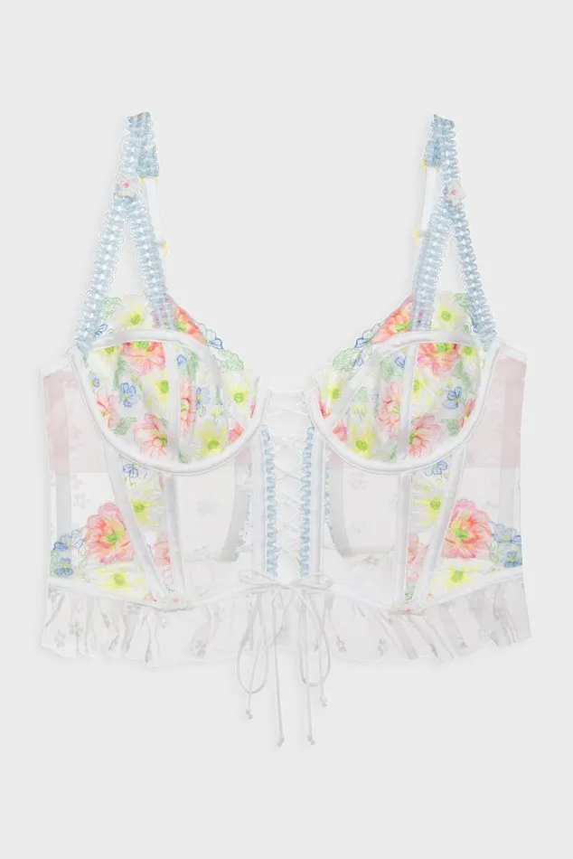 For Love and Lemons Lingerie Daisy Blossom Bustier Multi 8211 Women For Love and Lemons Lingerie Daisy Blossom Bustier Multi 8211 Women
