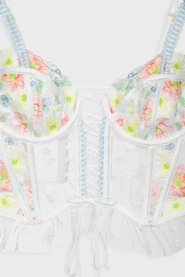 For Love and Lemons Lingerie Daisy Blossom Bustier Multi 8211 Women For Love and Lemons Lingerie Daisy Blossom Bustier Multi 8211 Women