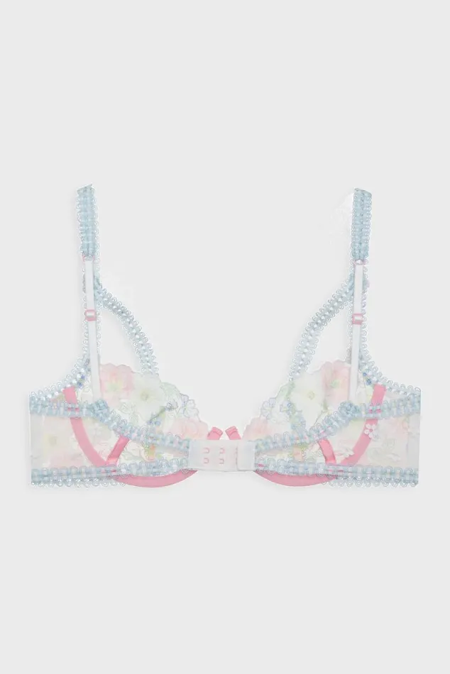 For Love and Lemons Lingerie Daisy Blossom Underwire Bra Multi 8211 Women