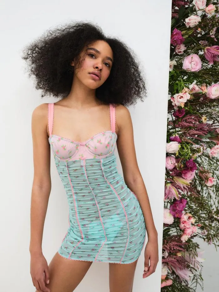 For Love and Lemons Lingerie Garden Party Slip Dress Multi 8211 Women For Love and Lemons Lingerie Garden Party Slip Dress Multi 8211 Women