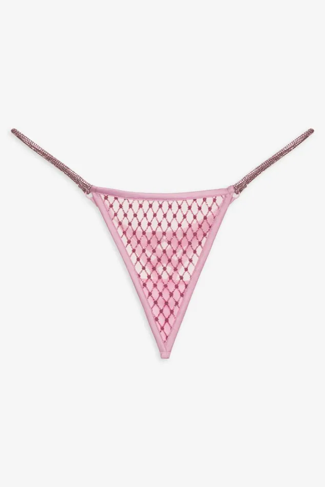 For Love and Lemons Lingerie Glitter Thong Panty Pink 8211 Women For Love and Lemons Lingerie Glitter Thong Panty Pink 8211 Women