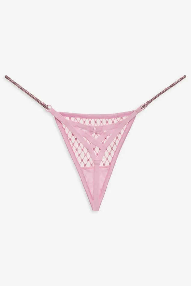 For Love and Lemons Lingerie Glitter Thong Panty Pink 8211 Women For Love and Lemons Lingerie Glitter Thong Panty Pink 8211 Women