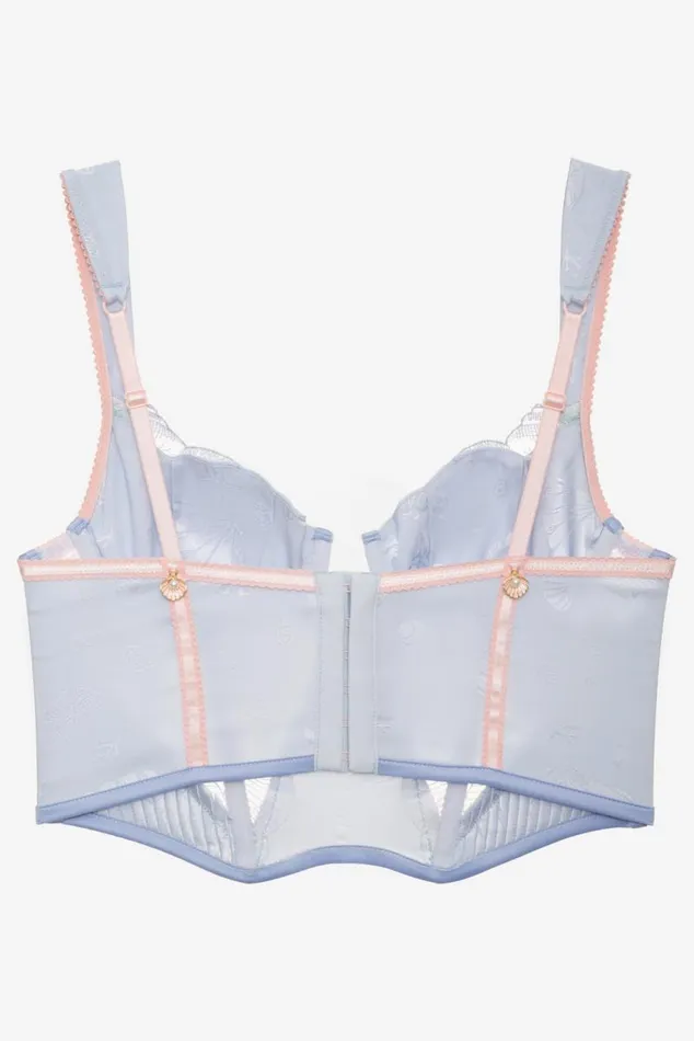 For Love and Lemons Lingerie High Tide Bustier Blue 8211 Women