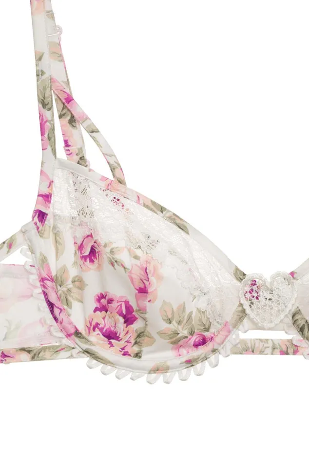 For Love and Lemons Lingerie Mary Rose Underwire Bra Pink 8211 Women For Love and Lemons Lingerie Mary Rose Underwire Bra Pink 8211 Women