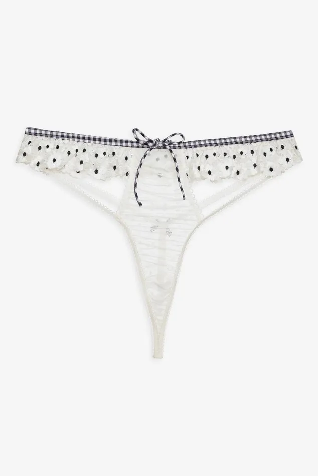 For Love and Lemons Lingerie Odette High Waisted Panty Ivory 8211 Women For Love and Lemons Lingerie Odette High Waisted Panty Ivory 8211 Women
