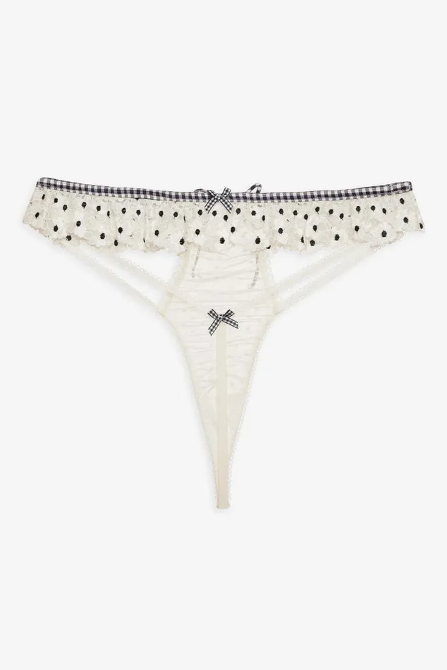 For Love and Lemons Lingerie Odette High Waisted Panty Ivory 8211 Women For Love and Lemons Lingerie Odette High Waisted Panty Ivory 8211 Women