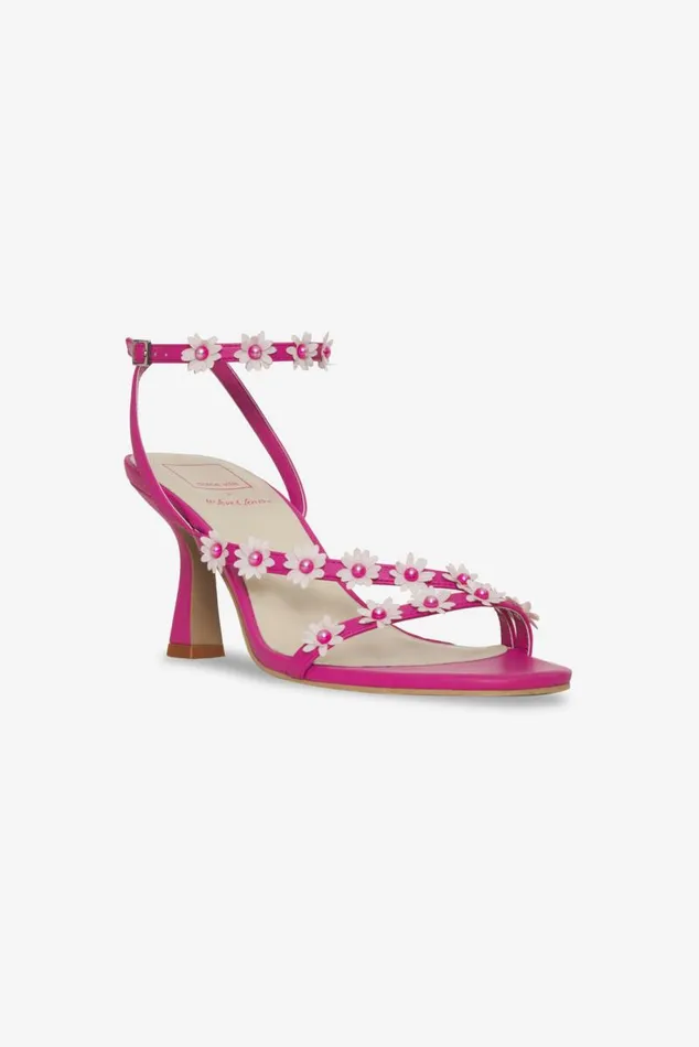 For Love and Lemons Shoes Dahlea Heel Pink 8211 Women