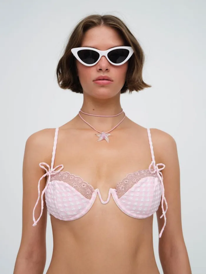 For Love and Lemons Swim Hae Underwire Bikini Top Pink 8211 Women For Love and Lemons Swim Hae Underwire Bikini Top Pink 8211 Women