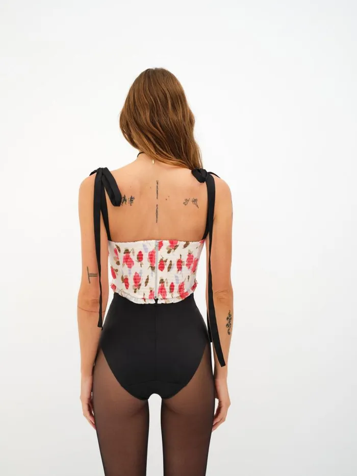 For Love and Lemons Tops Gayane Bustier Top White 8211 Women For Love and Lemons Tops Gayane Bustier Top White 8211 Women