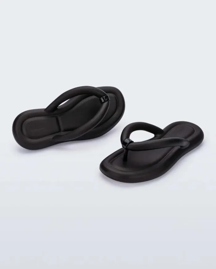 Free Flip Flop Black Women Melissa Flip Flops